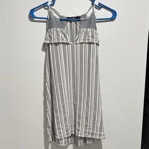 Doe & Rae Monochrome Striped Top